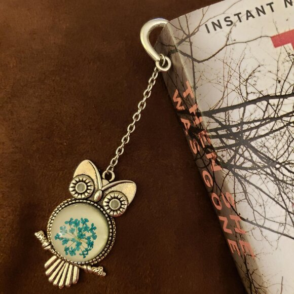 Bookmark - Owl Feather Glow in The Dark Luminous Metal Bookmark - Picture 10 of 10